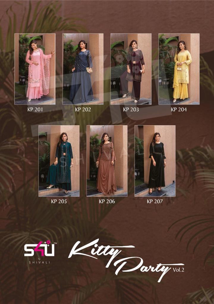 s4u kitty party vol 2 fency look kurti catalog