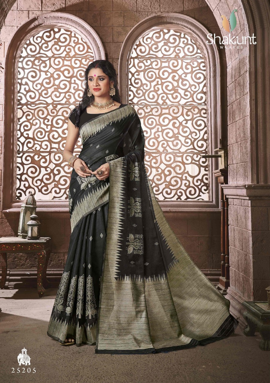 shakunt weaves devras cotton Weaving regal look saree catalog