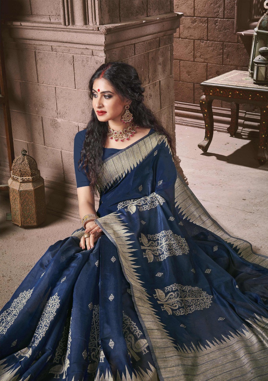 shakunt weaves devras cotton Weaving regal look saree catalog