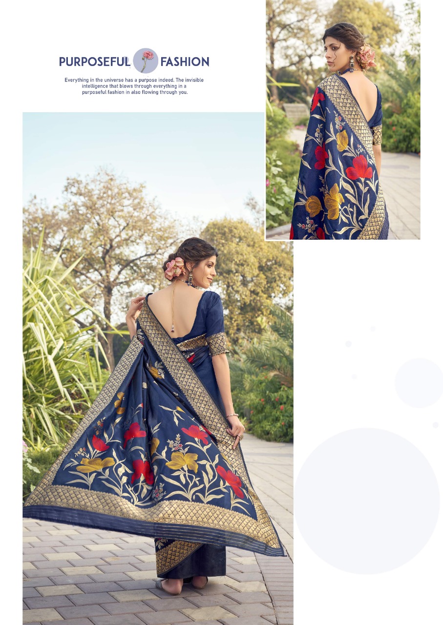 shakunt weaves pushp cotton gorgeous look saree catalog