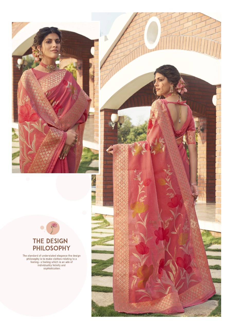 shakunt weaves pushp cotton gorgeous look saree catalog