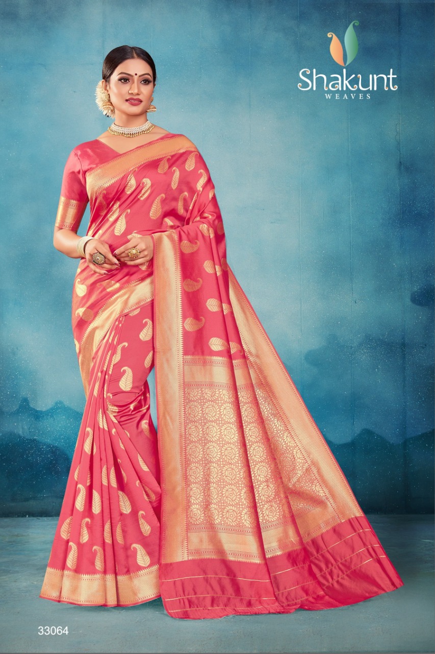 shakunt weaves swarnrekha vol 1 art silk astonishing saree catalog