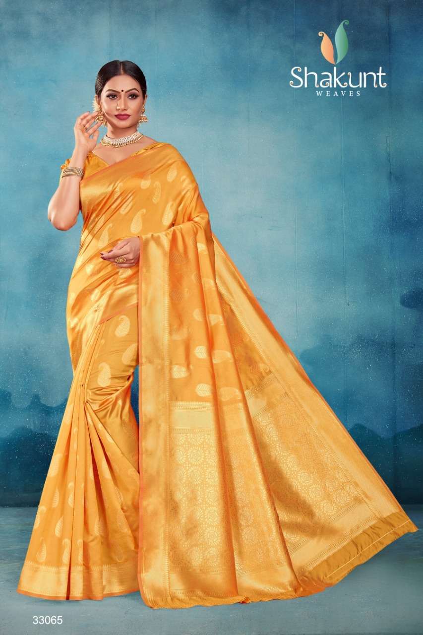 shakunt weaves swarnrekha vol 1 art silk astonishing saree catalog