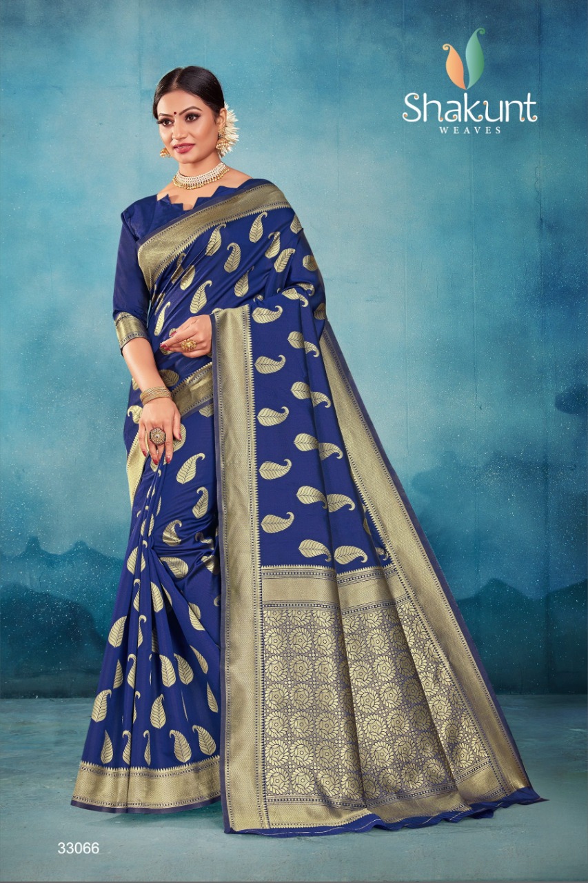 shakunt weaves swarnrekha vol 1 art silk astonishing saree catalog