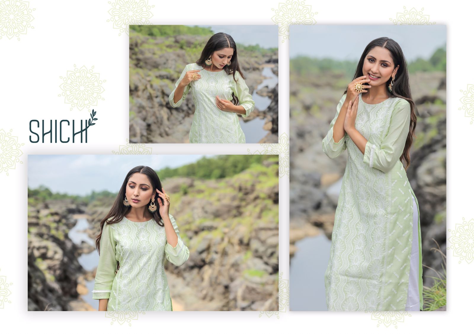 shichi qurbat silk innovative style kurti with pant catalog OLD