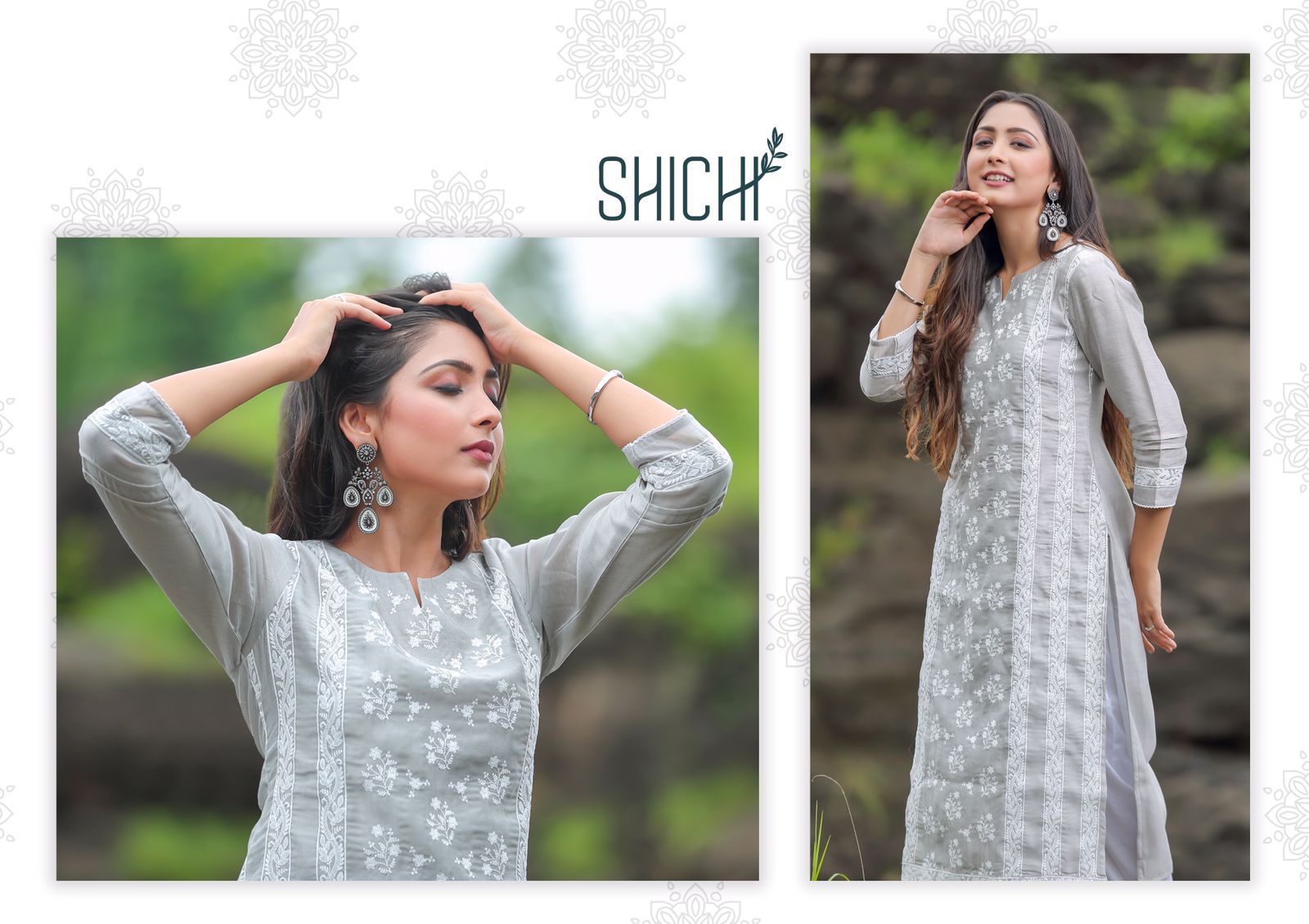 shichi qurbat silk innovative style kurti with pant catalog OLD