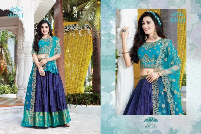 shivali fashion riwazz vol 2 festive look lehngha catalog