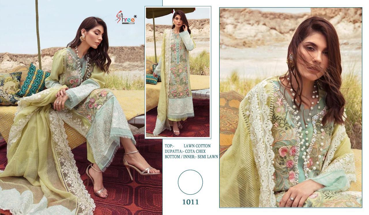 shree fab crimson premium lawn collection cotton innovative look salwar suit  catalog