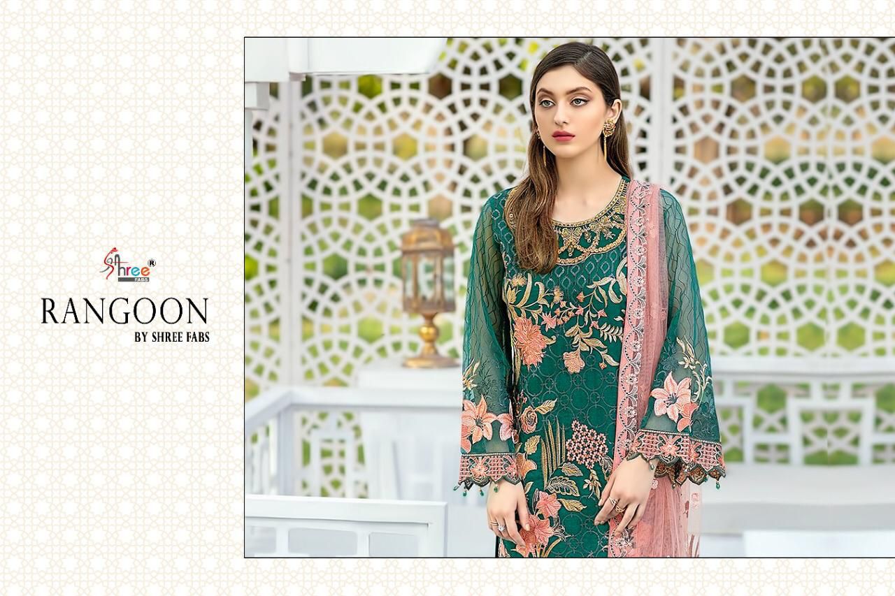 shree fab rangoon jorget elegant salwar suit catalog