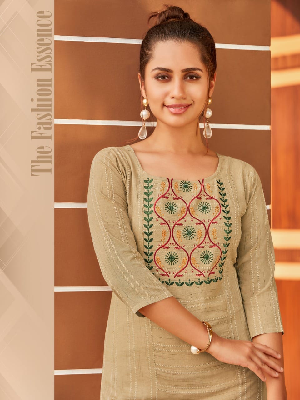 Syasii matic cotton authentic fabric kurti  catalog