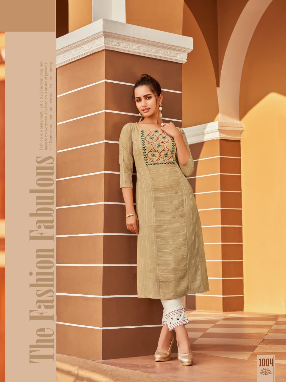 Syasii matic cotton authentic fabric kurti  catalog