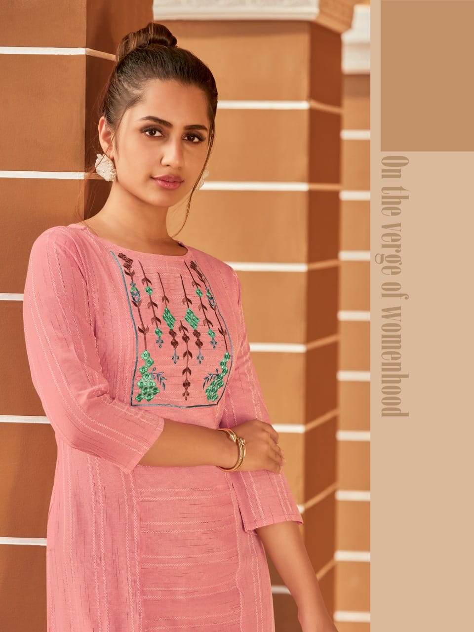 Syasii matic cotton authentic fabric kurti  catalog