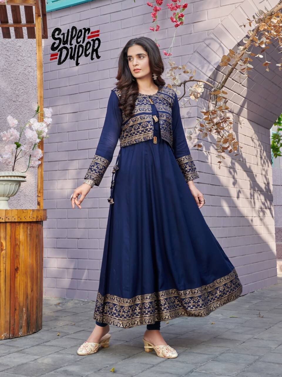 tc super duper hit rayon classic trendy look kurti catalog