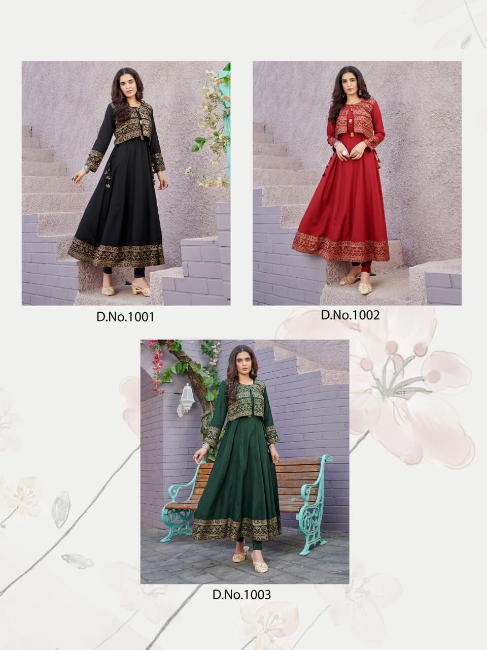 tc super duper hit rayon classic trendy look kurti catalog