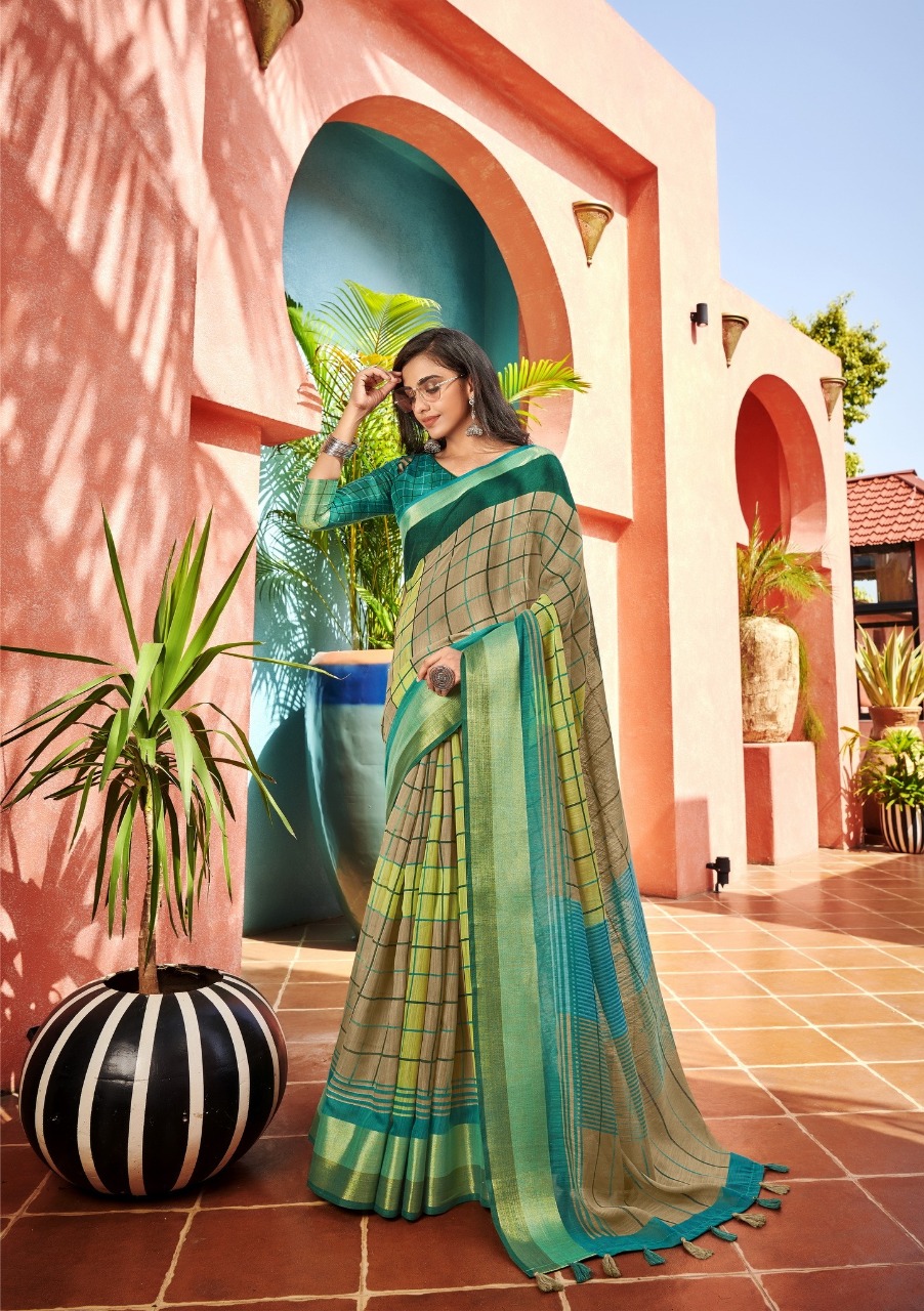 triveni sarees mfune 3 cotton astonishing saree catalog