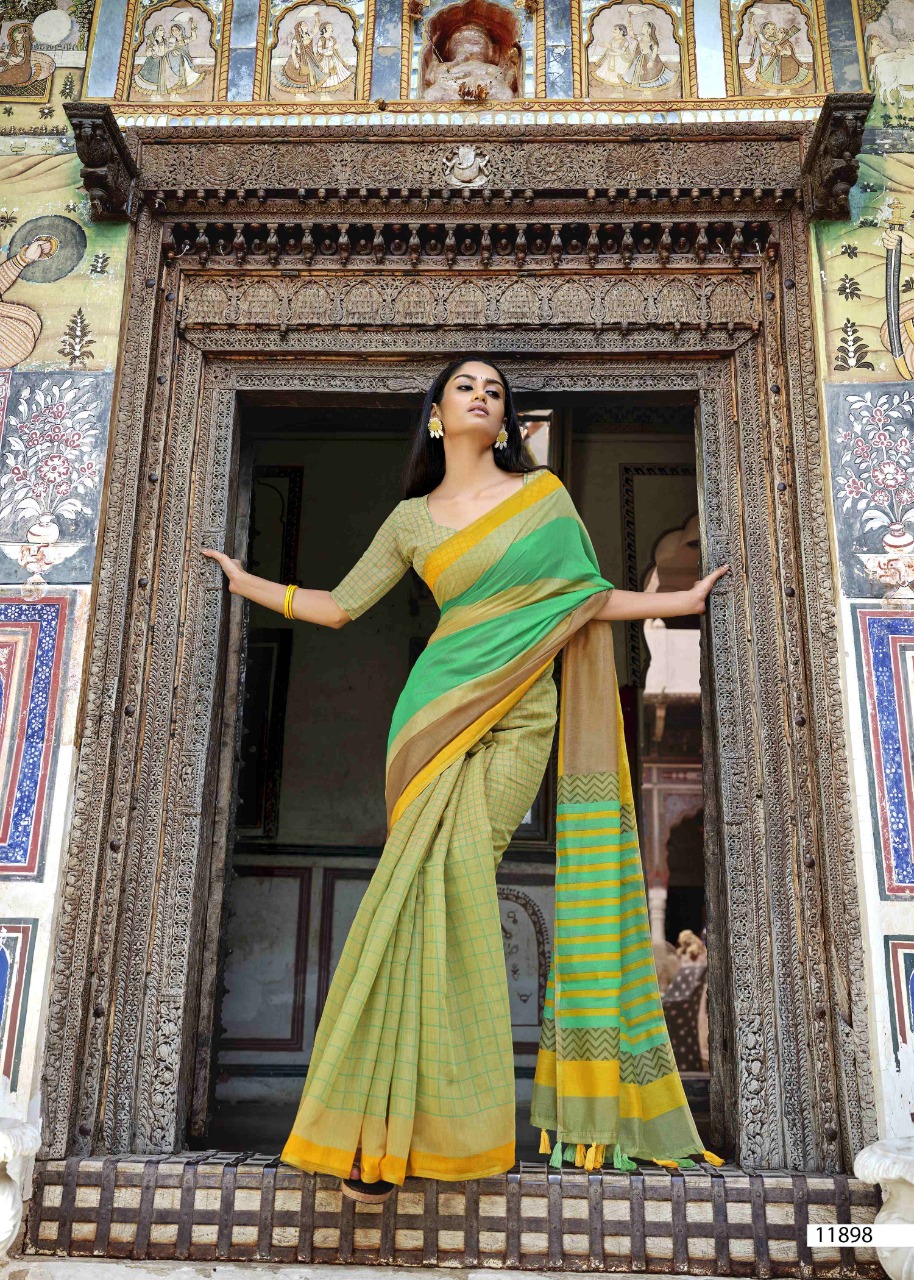 triveni sarees muze 3 cotton gorgeous look saree catalog