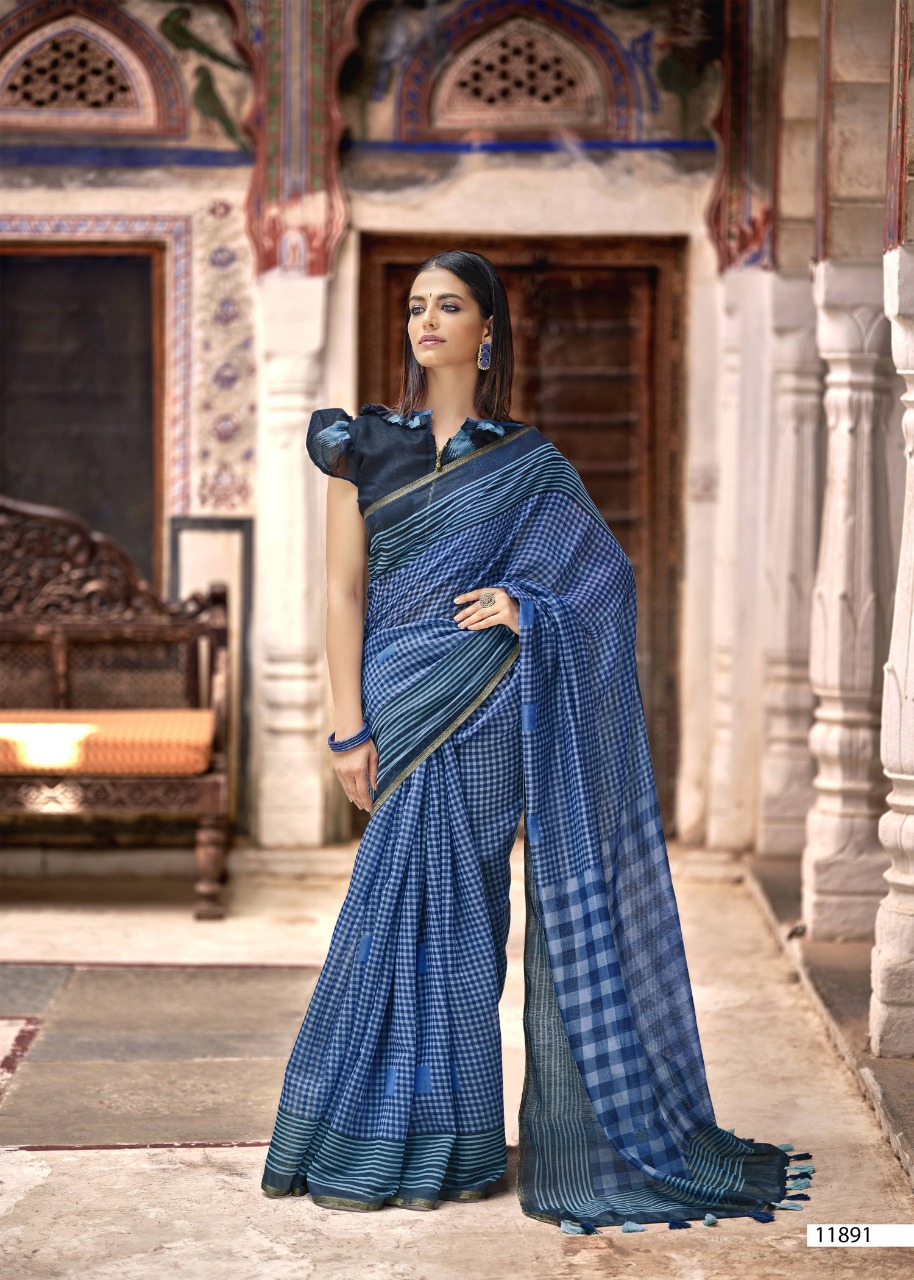 triveni sarees muze 3 cotton gorgeous look saree catalog