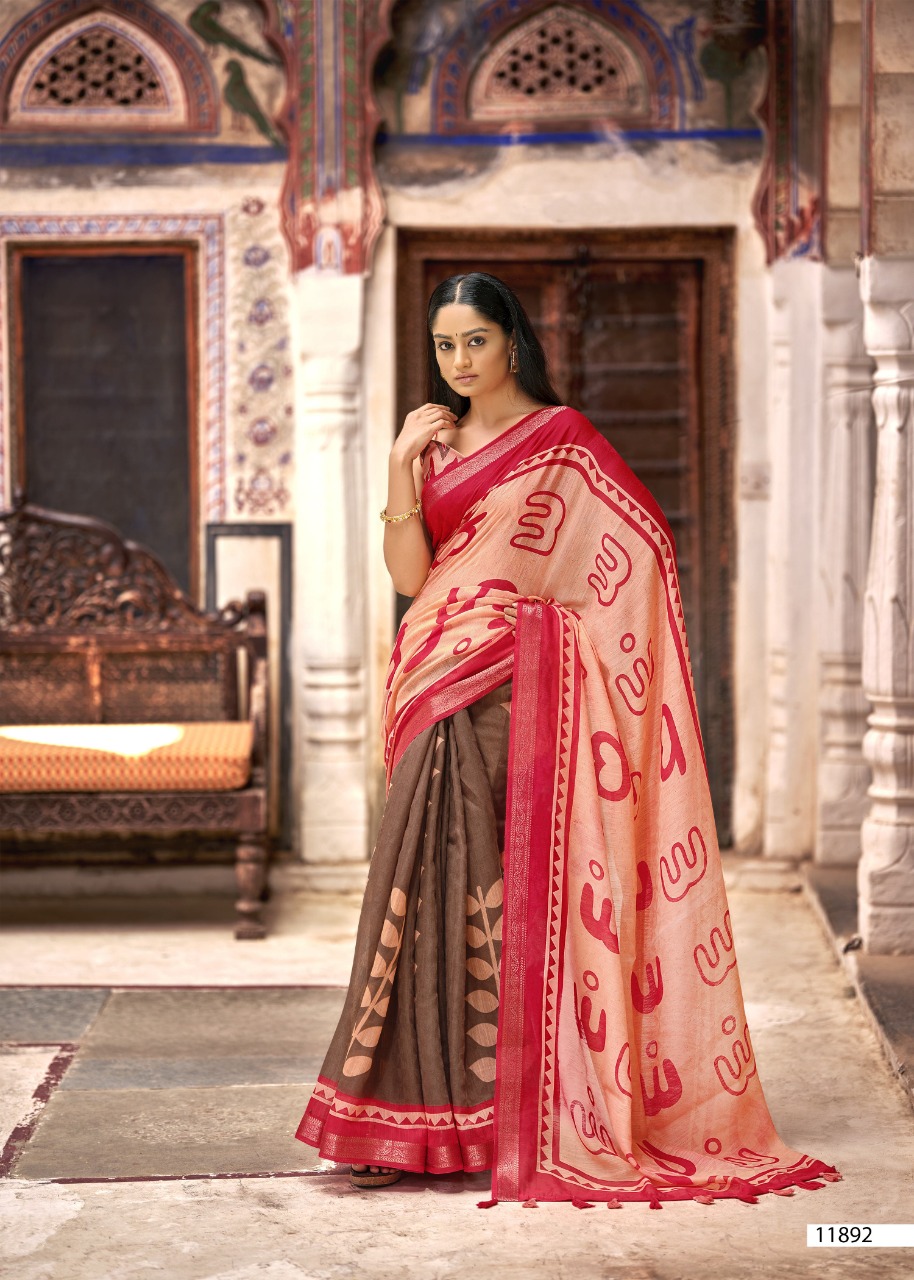 triveni sarees muze 3 cotton gorgeous look saree catalog