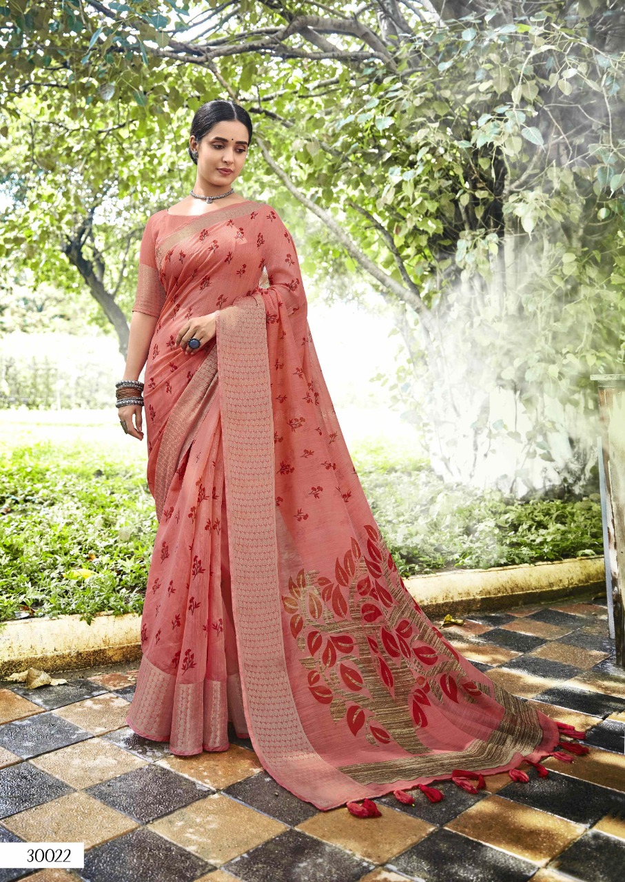 triveni sarees rajkumari 2 cotton elegant saree catalog