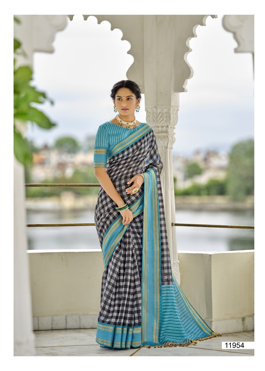 triveni sarees wings cotton exclusive print saree catalog