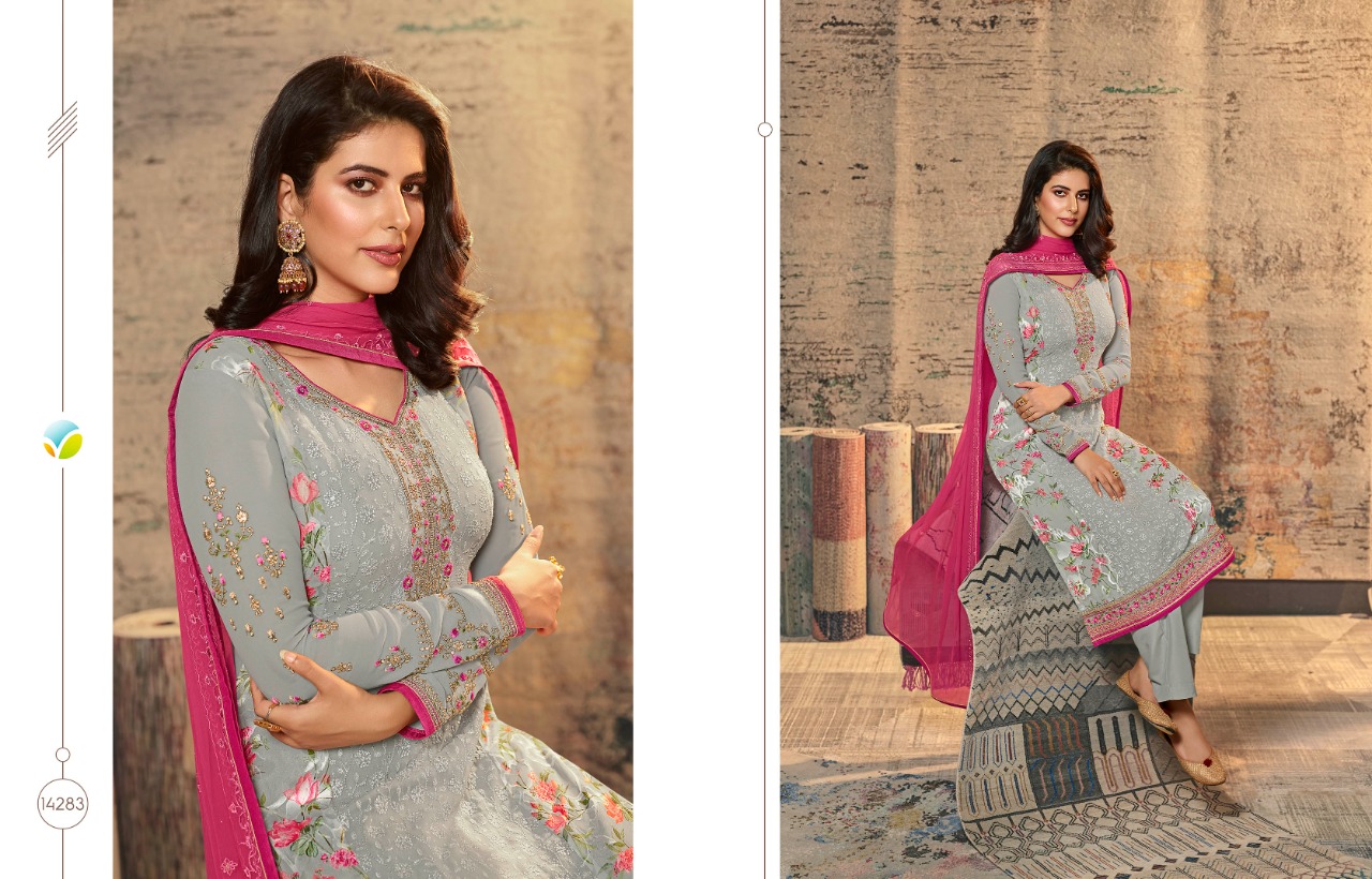 vinay fashion kaseesh excellence exclusive embroidary look salwar suit catalog