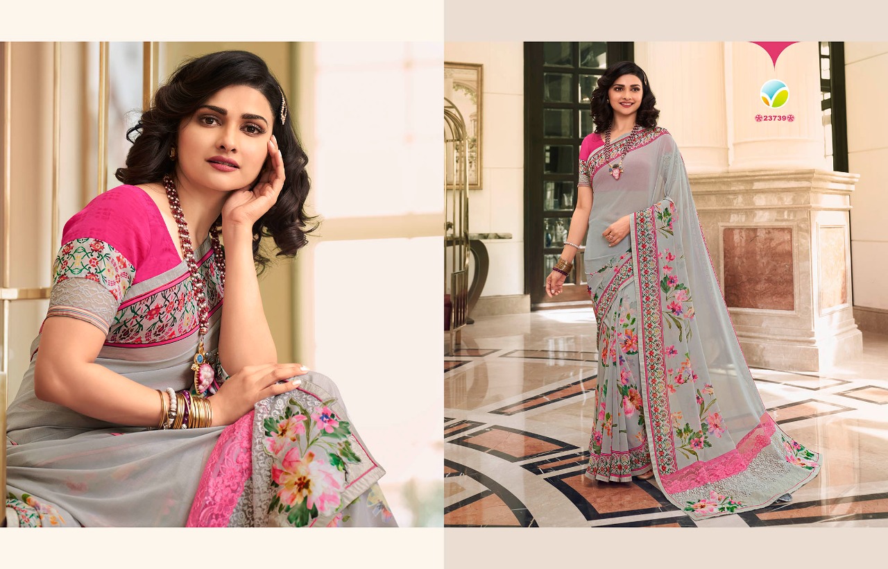 Vinay fashion sheesha starwalk 64 georgette exclusive print saree catalog