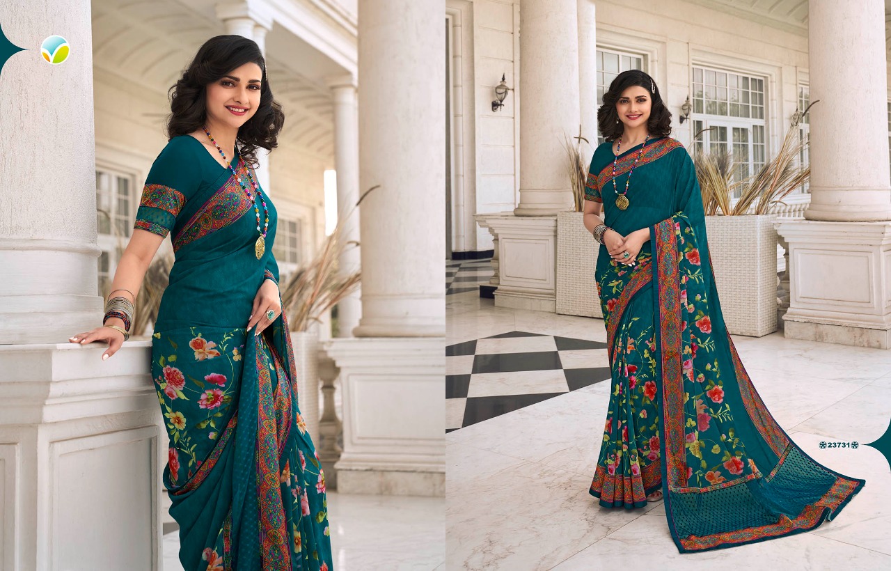 Vinay fashion sheesha starwalk 64 georgette exclusive print saree catalog