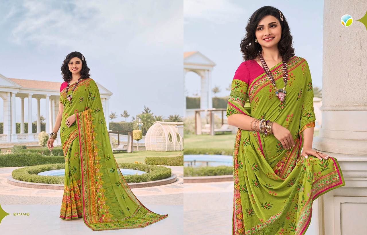 Vinay fashion sheesha starwalk 64 georgette exclusive print saree catalog