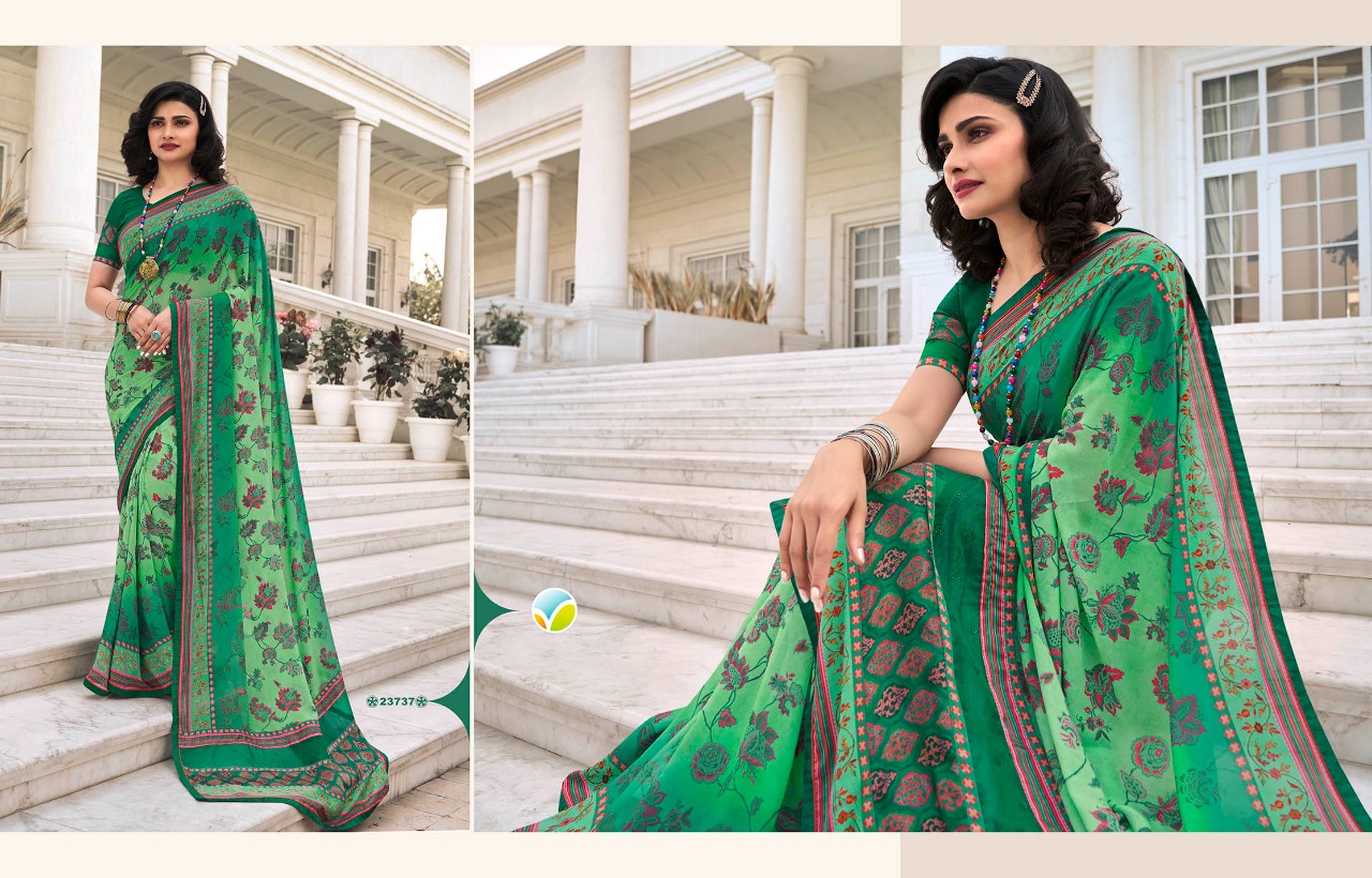 Vinay fashion sheesha starwalk 64 georgette exclusive print saree catalog