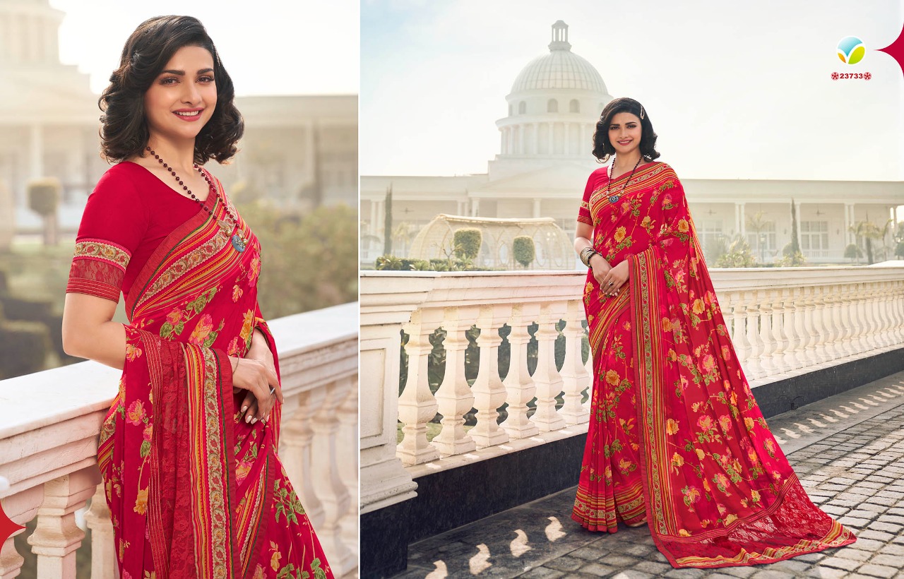 Vinay fashion sheesha starwalk 64 georgette exclusive print saree catalog