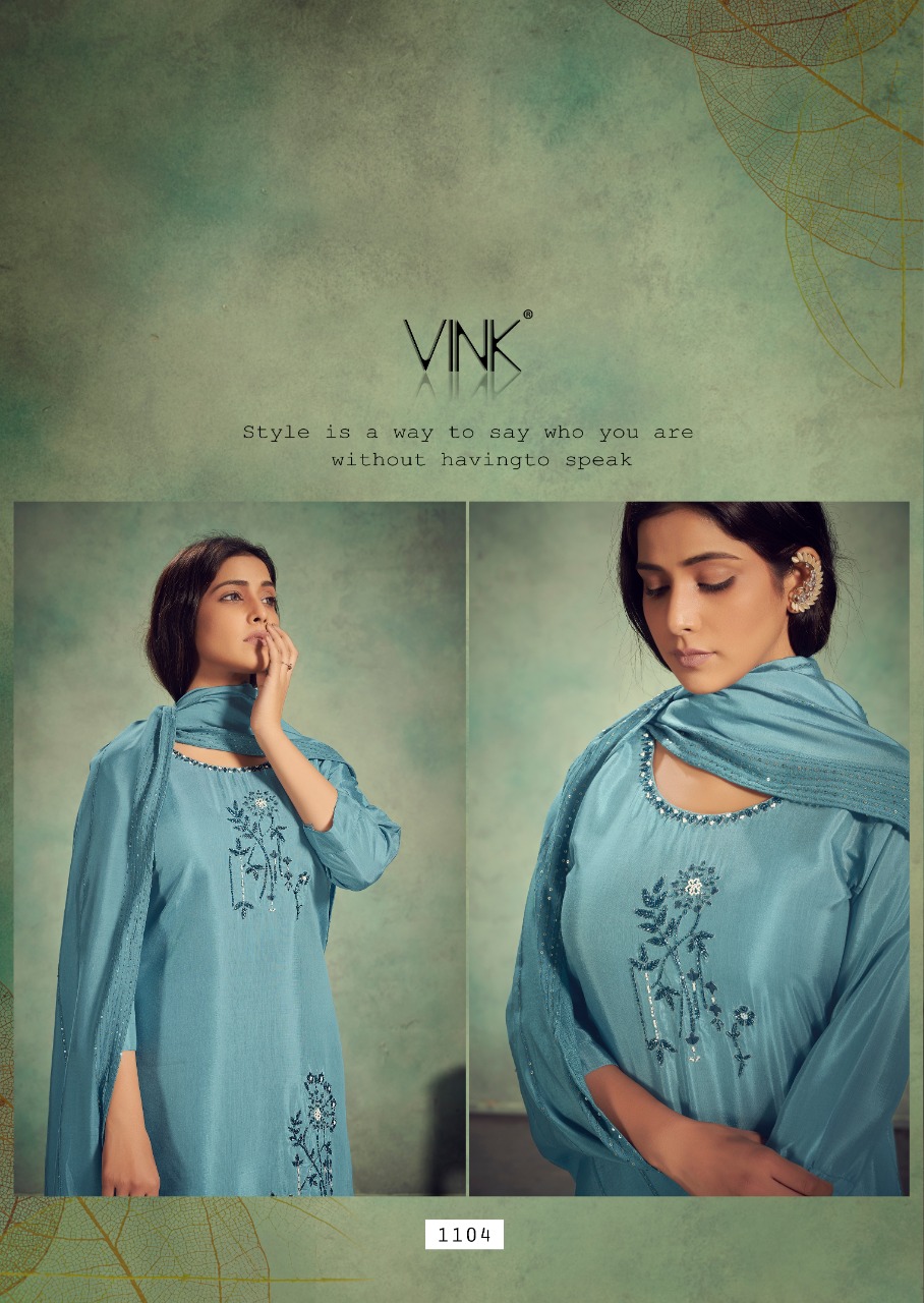 vink gorgeous viscose grandeur look kurti with sharara and jacquard dupatta catalog