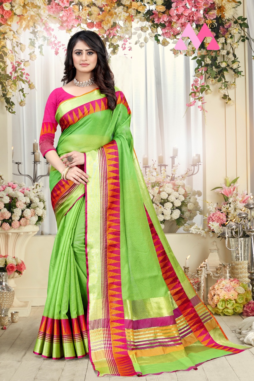 vivera internation loki 2 cotton decent look saree catalog