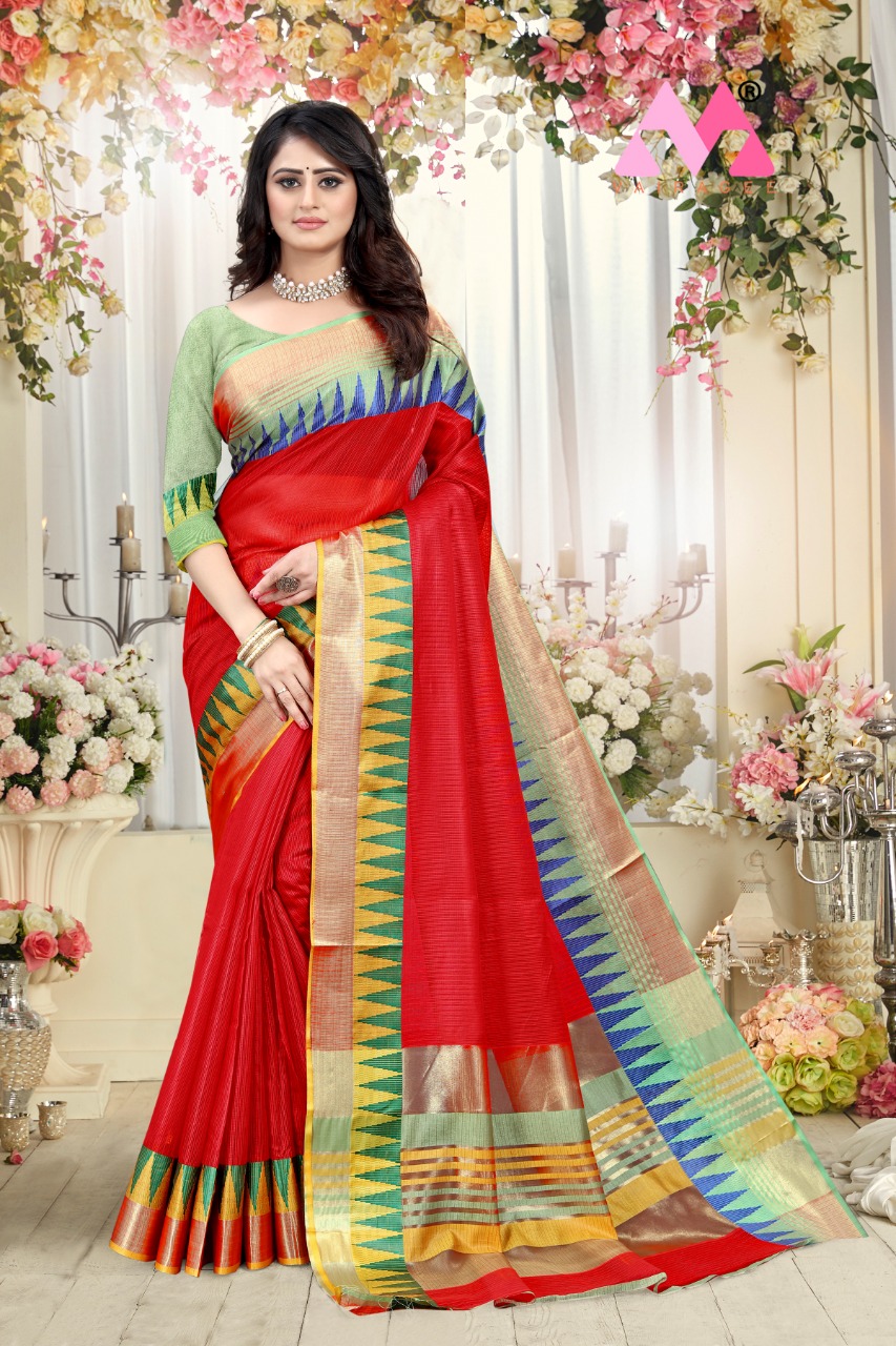 vivera internation loki 2 cotton decent look saree catalog