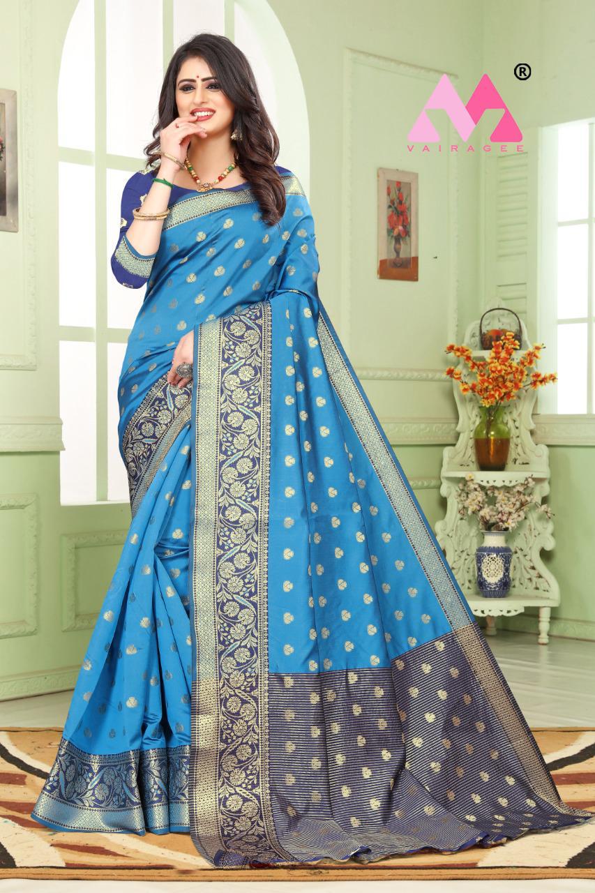 vivera international Cristina 2 silk festive look saree catalog