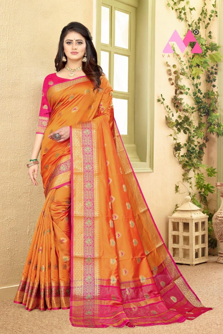 vivera international Cristina silk graceful look saree catalog