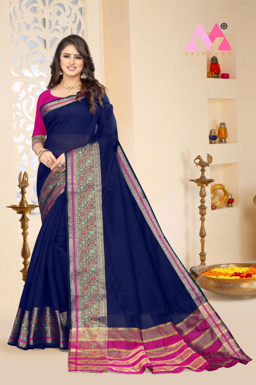 vivera international marvel cotton gorgeous look saree catalog