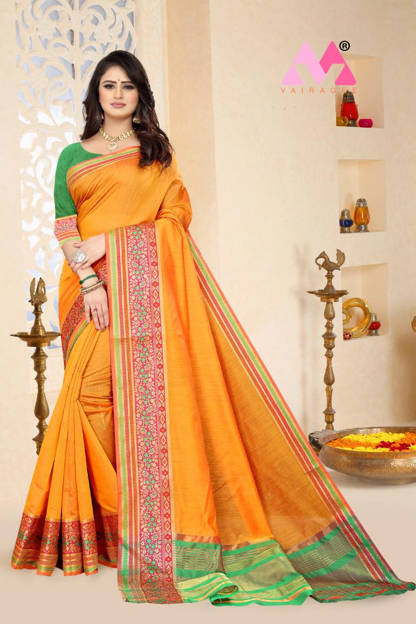 vivera international marvel cotton gorgeous look saree catalog