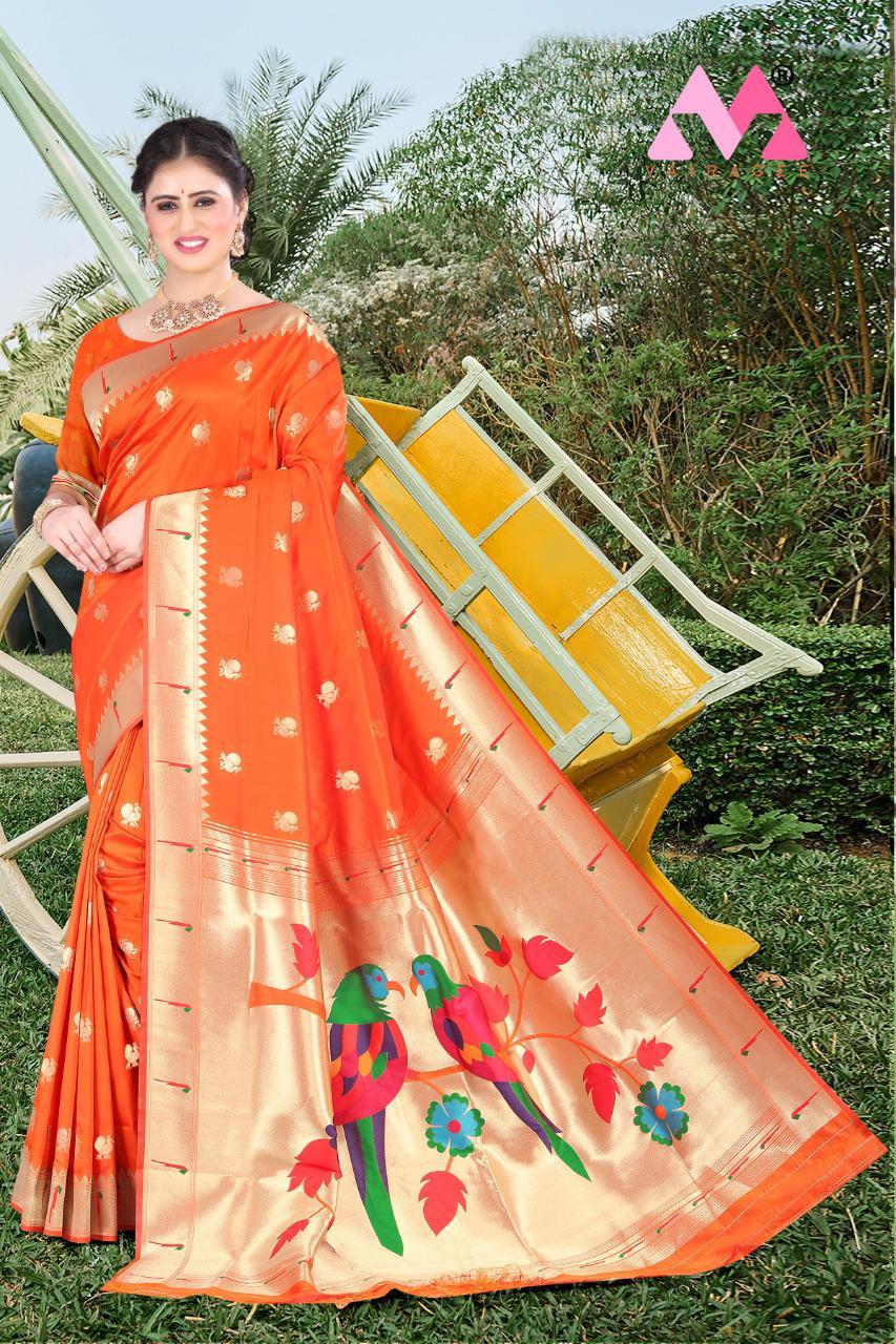 vivera mena sarees silk festive look saree catalog