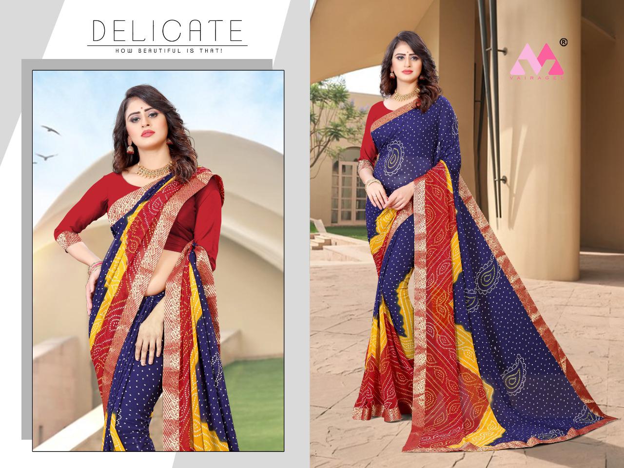 vivera saraswati 6 georgette decent look saree catalog