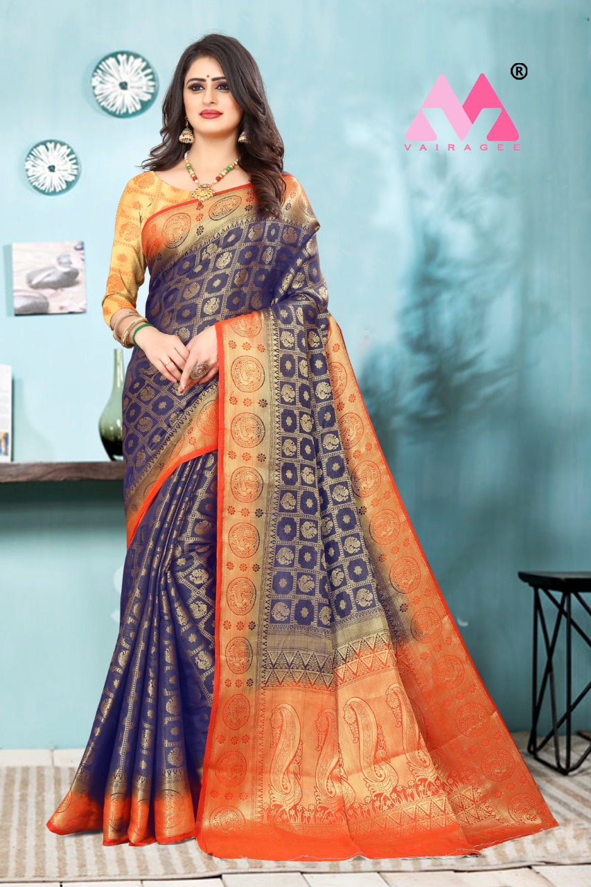 Vivera zarina 5 silk elegant saree catalog