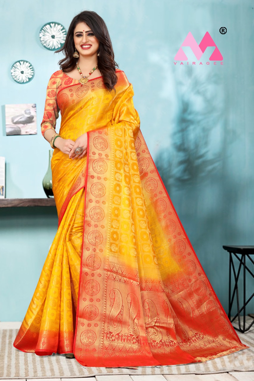 Vivera zarina 5 silk elegant saree catalog