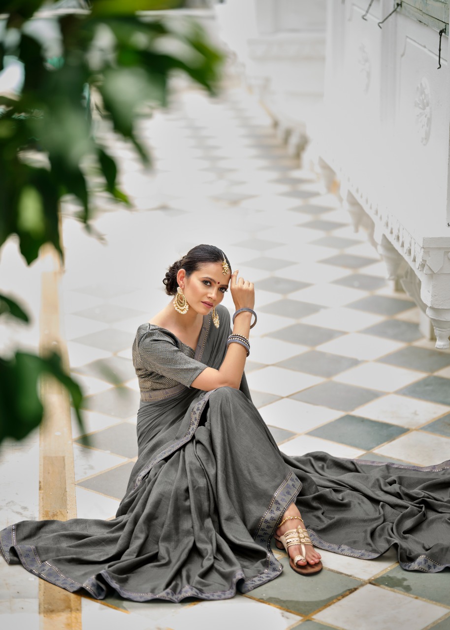 lt kashvi creation eshika silk elegant saree catalog