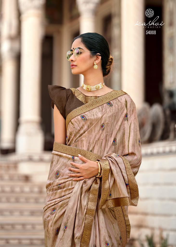 lt kashvi creation vritika dola silk elegant saree catalog