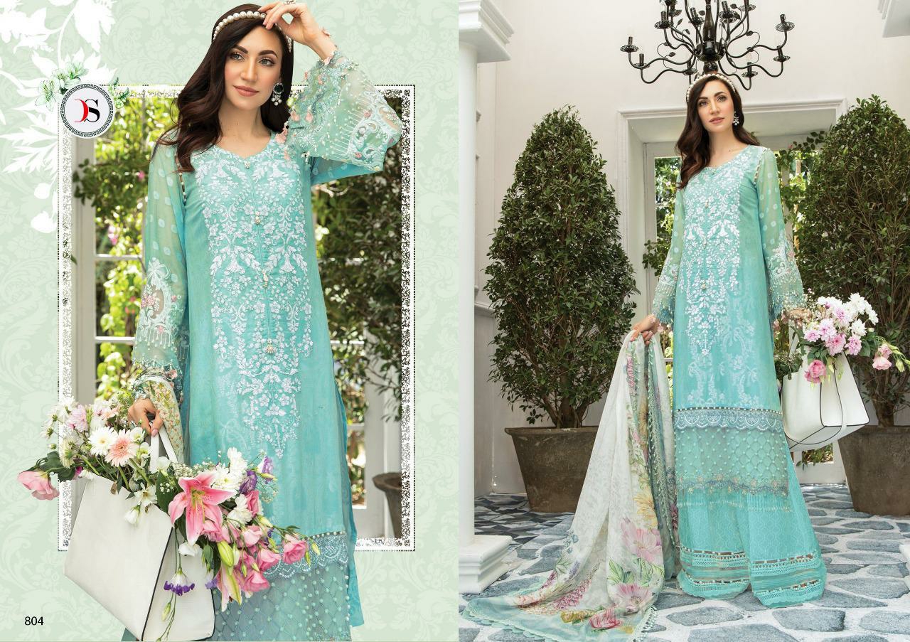 deepsy suit maria b pashmina grandeur salwar suit catalog