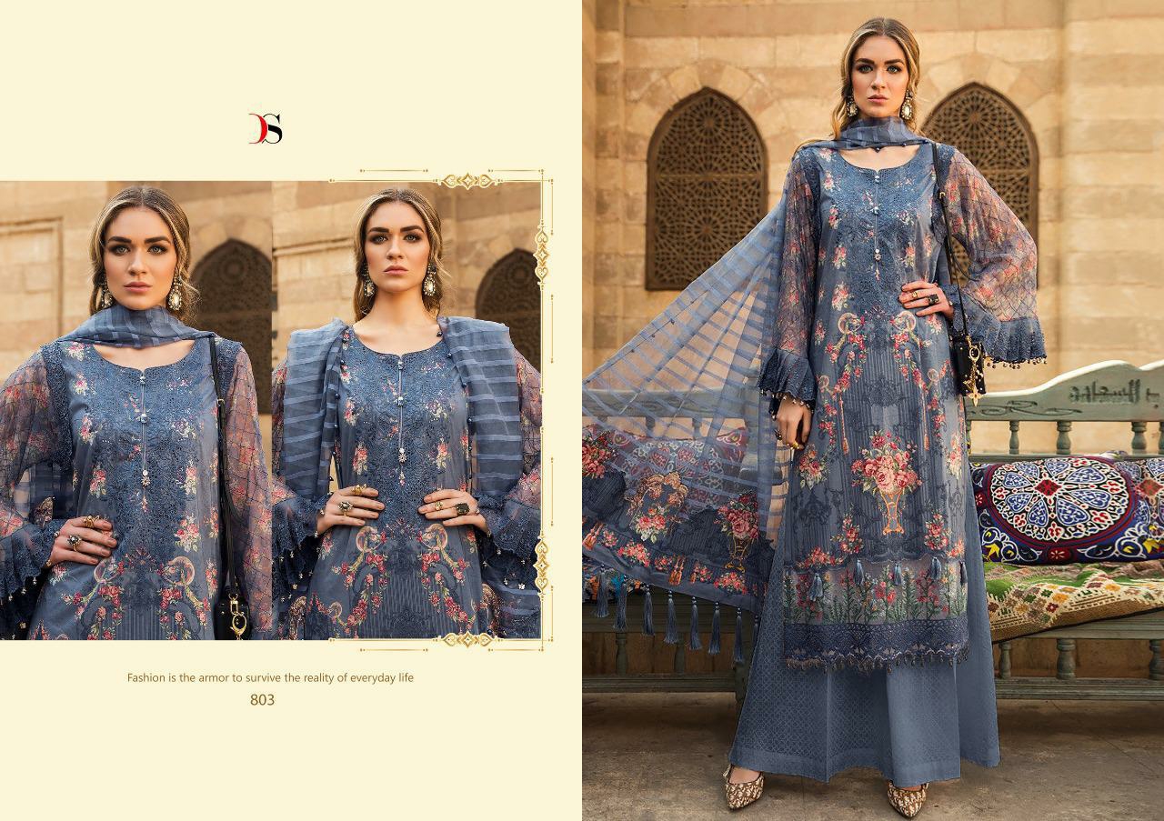 deepsy suit maria b pashmina grandeur salwar suit catalog