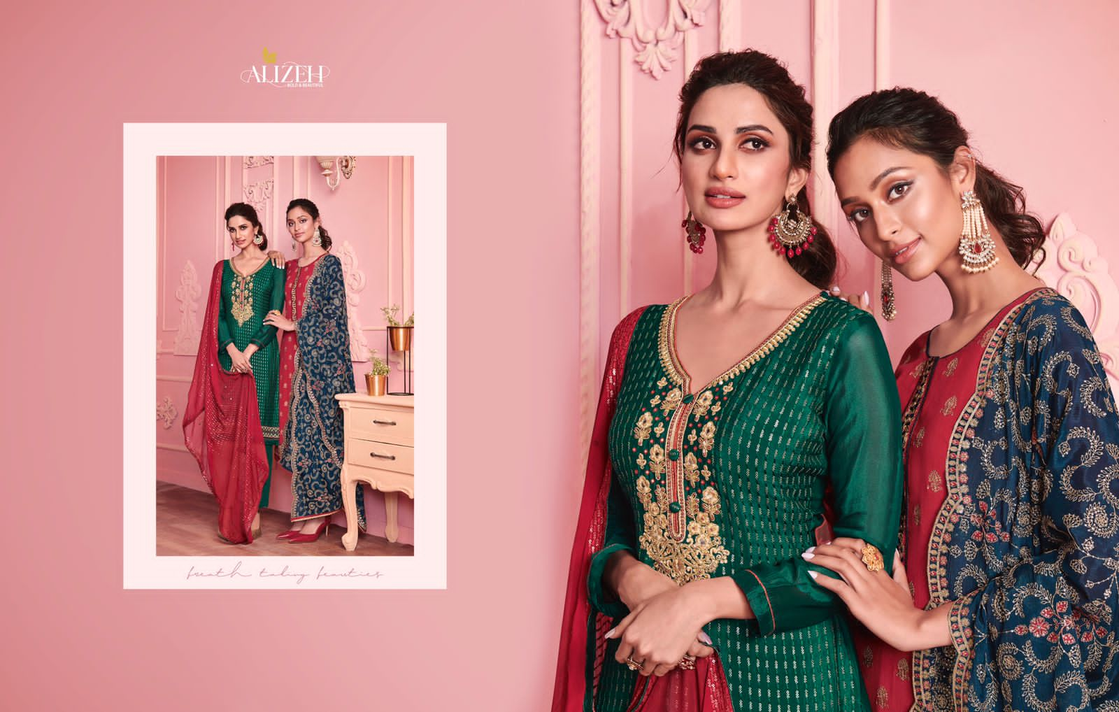 alizeh murad vol 3 georgette astonishing salwar suit catalog