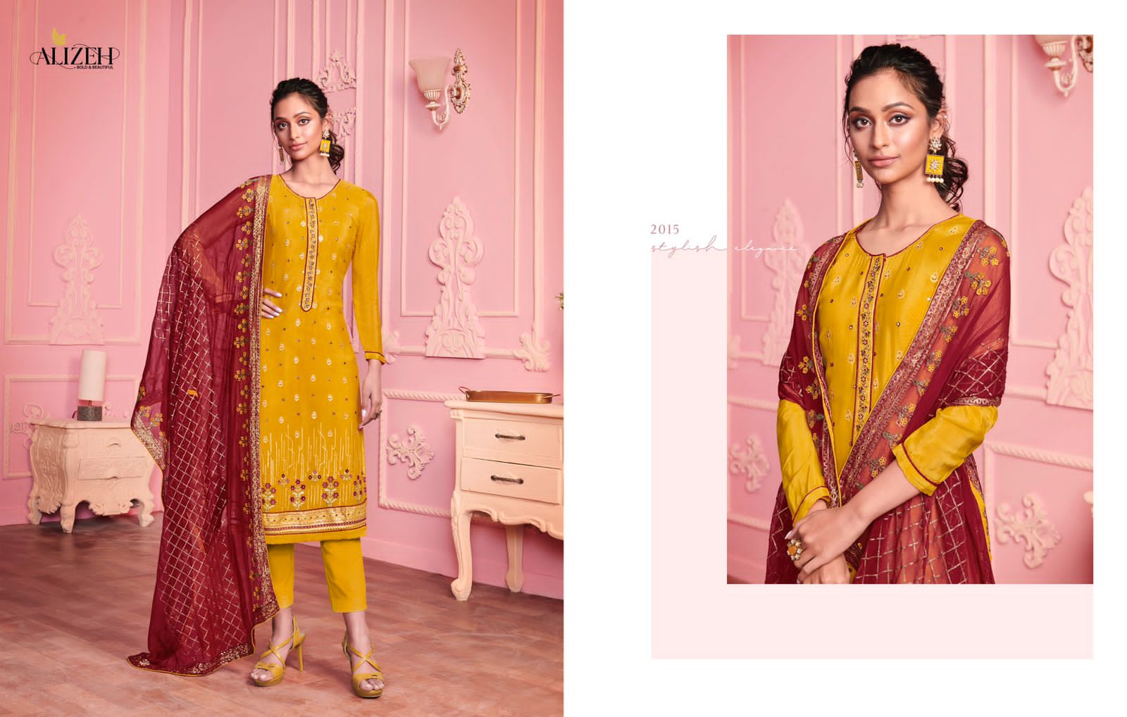 alizeh murad vol 3 georgette astonishing salwar suit catalog