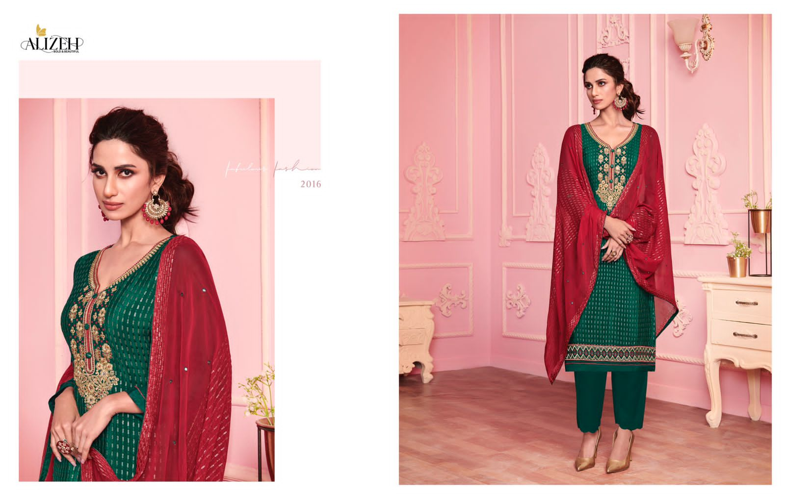 alizeh murad vol 3 georgette astonishing salwar suit catalog