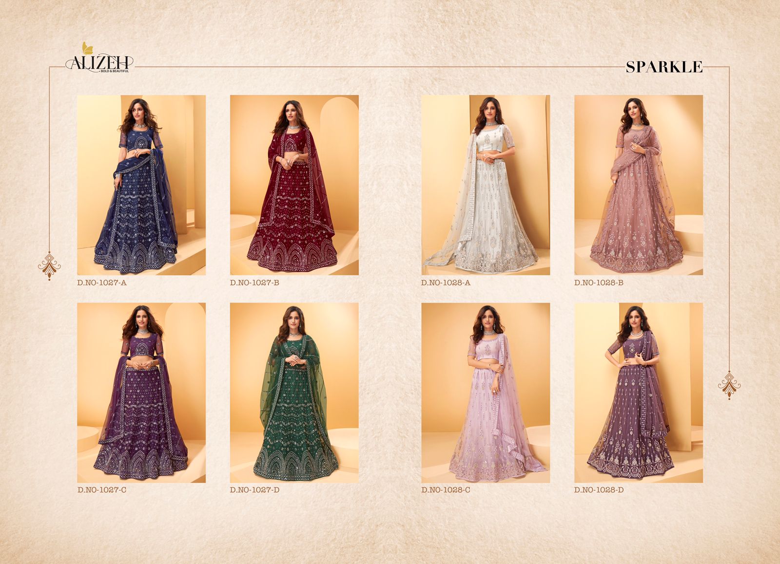 Alizeh sparkle a net bridal look lehenga catalog