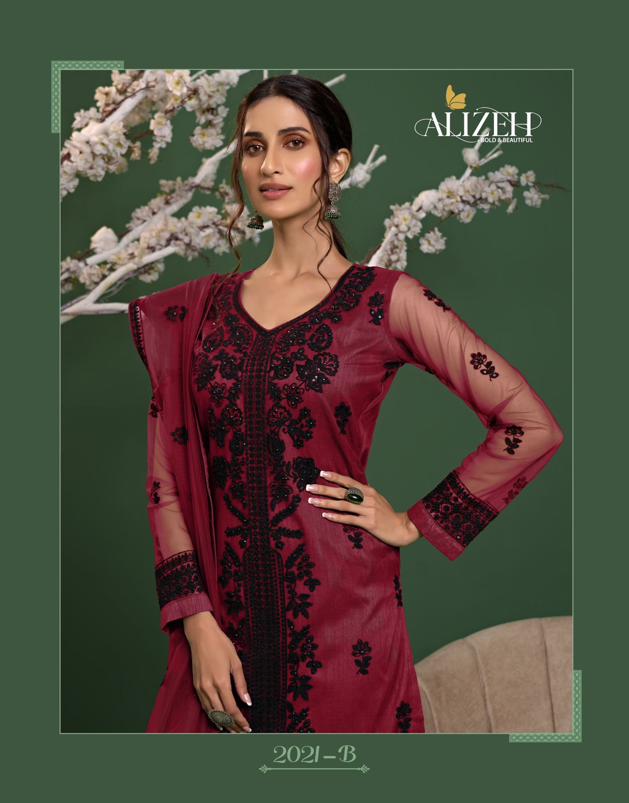 alizeh zaida vol 6 net regal look salwar suit catalog